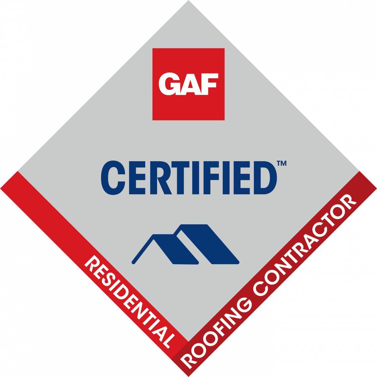 GAF Master Elite Residential Roofing Contractor Logo